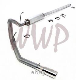 Stainless CatBack Exhaust Muffler System 04-08 Ford F150 4.6L/5.4L Pickup Truck