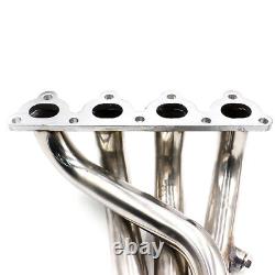 Stainless Exhaust Manifold Header For 1988-2000 Honda CIVIC D-series Ej/eg/eh/ek