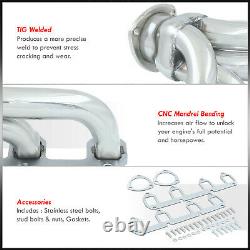Stainless Exhaust Manifold Header Kit For Ford Big Block BBF FE 330 360 390-428