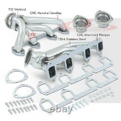 Stainless Exhaust Manifold Header Kit For Ford Big Block BBF FE 330 360 390-428