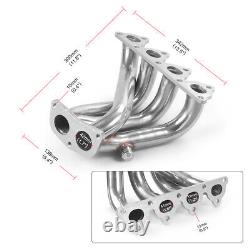 Stainless Exhaust Manifold Header for 88-00 Honda Civic D-series EJ/EG/EH/EK D15