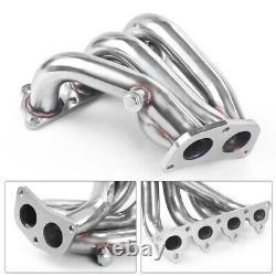 Stainless Exhaust Manifold Header for 88-00 Honda Civic D-series EJ/EG/EH/EK D15