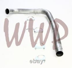 Stainless Off Road Race 4 Down Pipe Kit 03-07 Ford F250/F350 6.0L Turbo Diesel