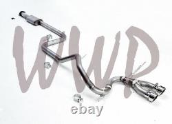 Stainless Steel 2.25 Cat Back Exhaust System 13-18 Ford Focus ST 2.0L Ecoboost