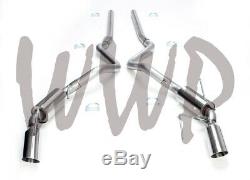 Stainless Steel 2.5 Cat Back Exhaust Muffler System 05-10 Ford Mustang GT 4.6L