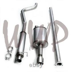 Stainless Steel 2.5 CatBack Exhaust System For 06-14 Honda Ridgeline 3.5L V6