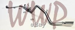 Stainless Steel 3 Cat Back Exhaust System Kit For 05-19 Nissan Frontier V6 5