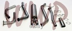 Stainless Steel 3 Cat Back Exhaust System Kit For 05-19 Nissan Frontier V6 5