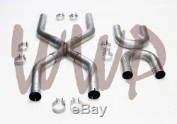Stainless Steel 3 Universal Exhaust Builder X-Pipe Tubing Kit LS V8 Engine Swap