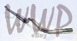 Stainless Steel 4.0Cat Back Exhaust System 11-14 Ford F150 3.5L EcoBoost Pickup