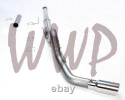Stainless Steel 4.0Cat Back Exhaust System 15-20 Ford F150 2.7L & 3.5L EcoBoost