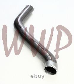 Stainless Steel 4 Exhaust Pipe For 94-02 Dodge Ram Cummins 2500/3500 5.9L HX40