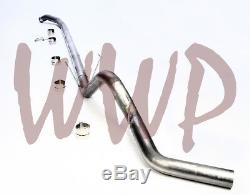 Stainless Steel 4Turbo Back Exhaust System Kit For 03-04 Dodge Ram Cummins 5.9L