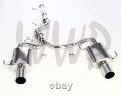 Stainless Steel CatBack Exhaust Muffler System Kit For 05-09 Subaru Legacy GT