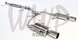 Stainless Steel CatBack Exhaust Muffler System Kit For 05-09 Subaru Legacy GT