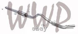 Stainless Steel CatBack Exhaust System 11-19 Chevy/GMC 2500/3500 6.0L Gas Truck