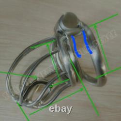 Stainless Steel Chastity Cage Custom Small PA Metal Cage Bondage Restraint Lock
