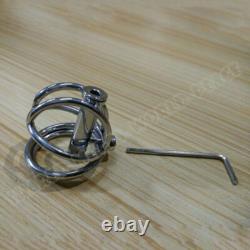 Stainless Steel Chastity Cage Custom Small PA Metal Cage Bondage Restraint Lock