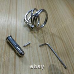 Stainless Steel Chastity Cage Custom Small PA Metal Cage Bondage Restraint Lock