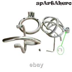Stainless Steel Chastity Cage with Permanent And Screw Lock Custom Metal Cage