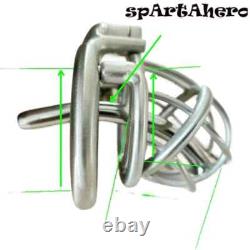 Stainless Steel Chastity Cage with Permanent And Screw Lock Custom Metal Cage