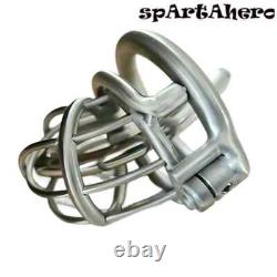 Stainless Steel Chastity Cage with Permanent And Screw Lock Custom Metal Cage