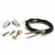 Stainless Steel Emergency e-Brake Cables with Clevis Kit for GM Disc or Drum co