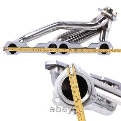 Stainless Steel Exhaust Headers Truck For Chevy GMC 88-97 5.0L/5.7L 305 350 V8