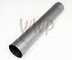 Stainless Steel Exhaust Muffler Delete Pipe Tube 4 Inlet/Outlet 30 Length