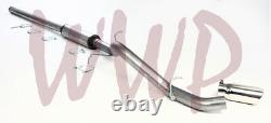 Stainless Steel Exhaust Muffler System 14-18 Chevy/GMC Sierra/Silverado 1500 6.2