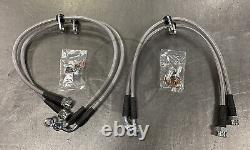 Stainless Steel Front & Rear Brake Line Replacement Kit For 02-06 Acura RSX