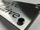 Stainless Steel House Sign Laser Cut Custom Marine Grade Stainless Mail Box