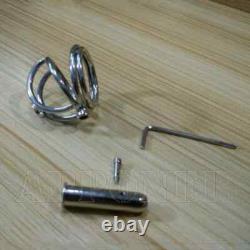 Stainless Steel Male Chastity Cage Custom Small PA Metal Cage Men Bondage Lock