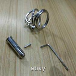Stainless Steel Male Chastity Cage Custom Small PA Metal Cage Men Bondage Lock