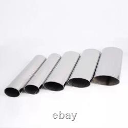 Stainless Steel Oval Tube Irregular Pipe Any Length Cutting Customization