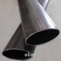 Stainless Steel Oval Tube Irregular Pipe Any Length Cutting Customization