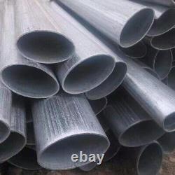 Stainless Steel Oval Tube Irregular Pipe Any Length Cutting Customization