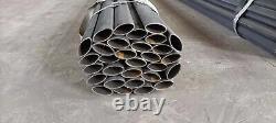 Stainless Steel Oval Tube Irregular Pipe Any Length Cutting Customization