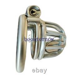 Stainless Steel PA Male Chastity Cage Devices Prince Custom Metal CBT Ring Lock