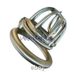Stainless Steel PA Male Chastity Cage Devices Prince Custom Metal CBT Ring Lock