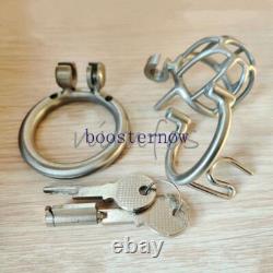 Stainless Steel PA Male Chastity Cage Devices Prince Custom Metal CBT Ring Lock
