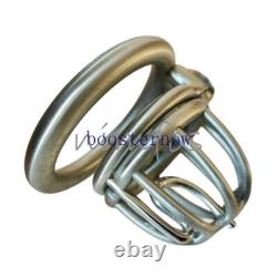 Stainless Steel PA Male Chastity Cage Devices Prince Custom Metal CBT Ring Lock