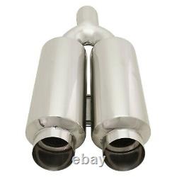 Stainless Steel Performance Muffler For 1988-199 Chevrolet C1500 Polished