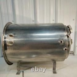 Stainless Steel Positive Pressure Chamber Cylinder Horizontal Custom Stand 12 D