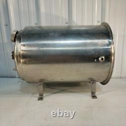 Stainless Steel Positive Pressure Chamber Cylinder Horizontal Custom Stand 12 D