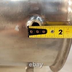 Stainless Steel Positive Pressure Chamber Cylinder Horizontal Custom Stand 12 D