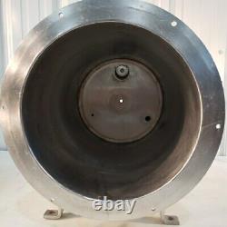 Stainless Steel Positive Pressure Chamber Cylinder Horizontal Custom Stand 12 D