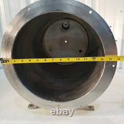 Stainless Steel Positive Pressure Chamber Cylinder Horizontal Custom Stand 12 D