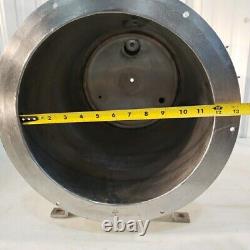 Stainless Steel Positive Pressure Chamber Cylinder Horizontal Custom Stand 12 D