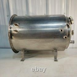 Stainless Steel Positive Pressure Chamber Cylinder Horizontal Custom Stand 12 D